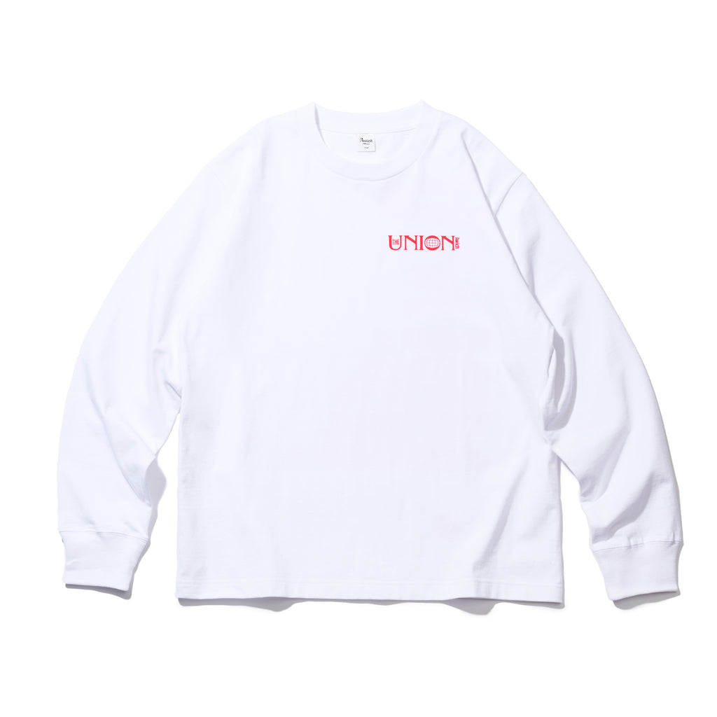 THE UNION L/S Tee [WHITE] – Awich Official Shop