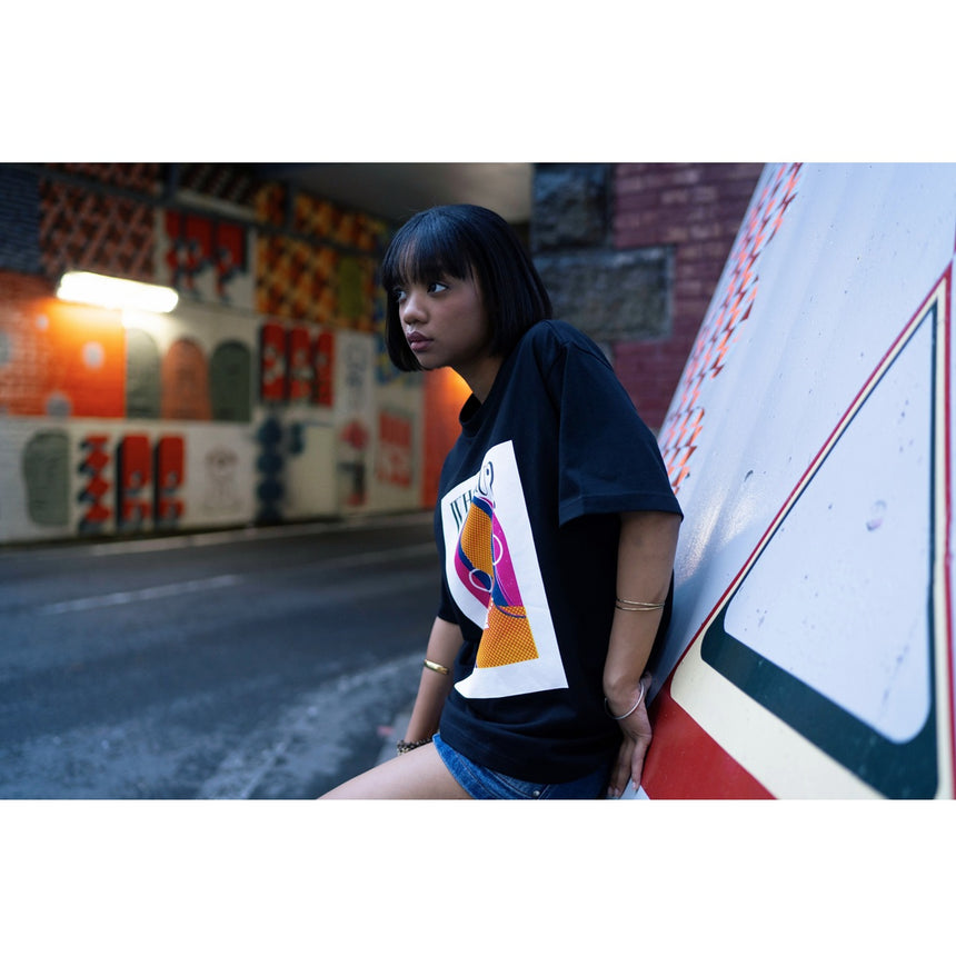 一乗ひかる × Awich WHORU? S/S Tee [BLACK]