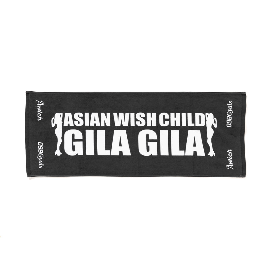 Awich GILAGILA Towel[BLACK]