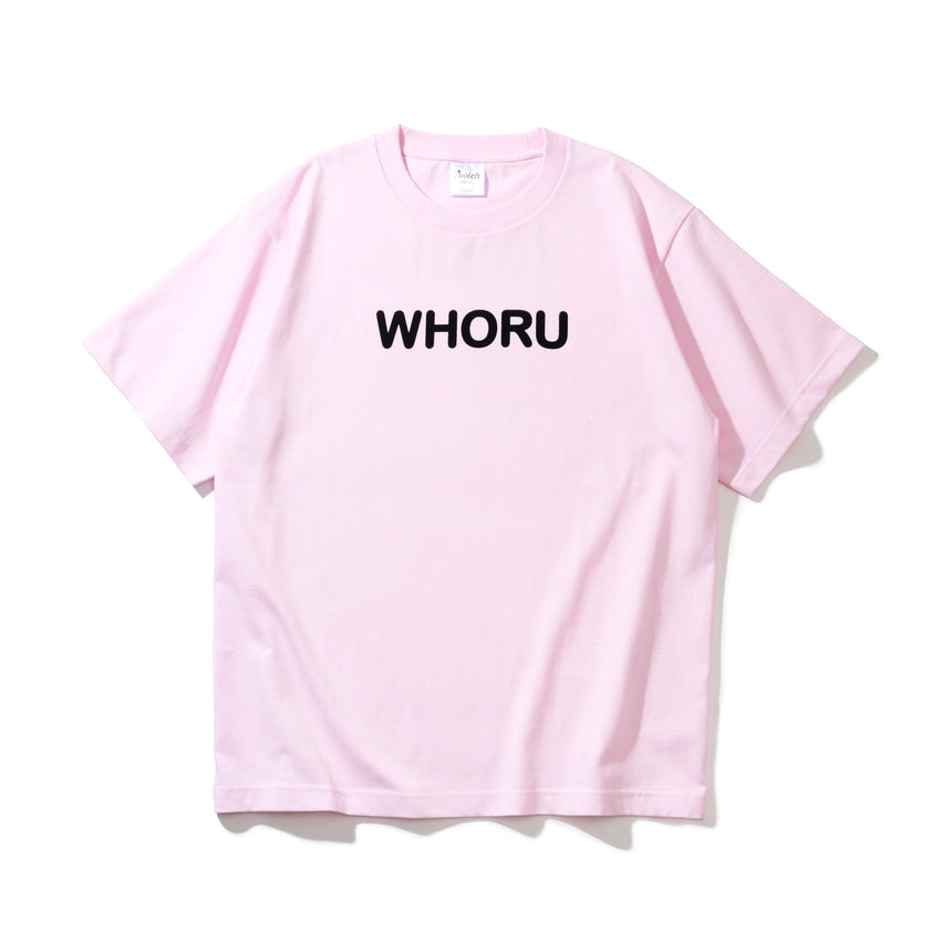 WHORU S/S Tee [PINK]