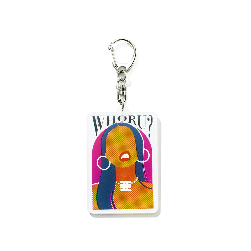 一乗ひかる × Awich WHORU? Acrylic Key Chain